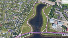Giro di prova GNSS: circumnavigazione del lago